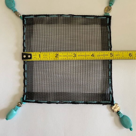 Hand made beaded beverage veils set of 4 - Picture 5 of 12